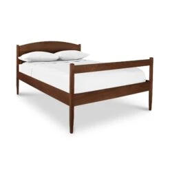 Vermont Shaker Bed -HomeNest Store Vermont Shaker Bed Queen Natural Walnut