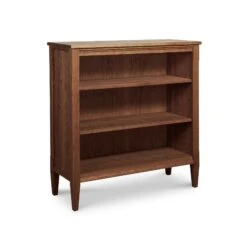 Vermont Shaker Bookcase -HomeNest Store Vermont Shaker Bookcase 36 Inch Natural Walnut
