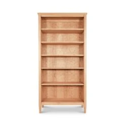 Vermont Shaker Bookcase -HomeNest Store Vermont Shaker Bookcase 73 Inch Natural Maple