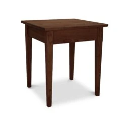 Vermont Shaker End Table -HomeNest Store Vermont Shaker End Table 20x20 Natural Walnut