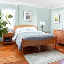 Vermont Shaker Moon Bed -HomeNest Store Vermont Shaker Moon Bed Life 1