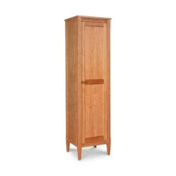 Vermont Shaker Narrow Bookcase With Mirror