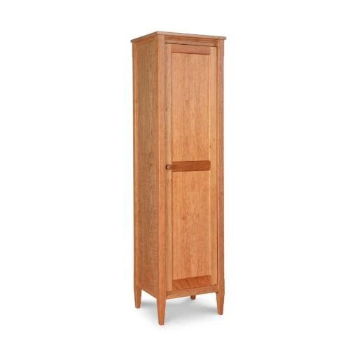 Vermont Shaker Narrow Bookcase With Mirror