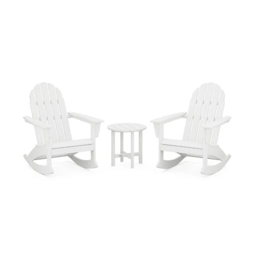 POLYWOOD Vineyard 3-Piece Adirondack Rocking Chair Set - Image 7