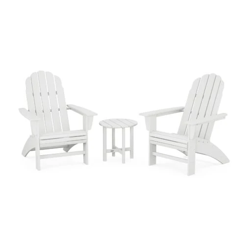 POLYWOOD Vineyard 3-Piece Curveback Adirondack Set - Image 7