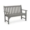 POLYWOOD Vineyard 48" Garden Bench -HomeNest Store Vineyard 48 Inch Garden Bench