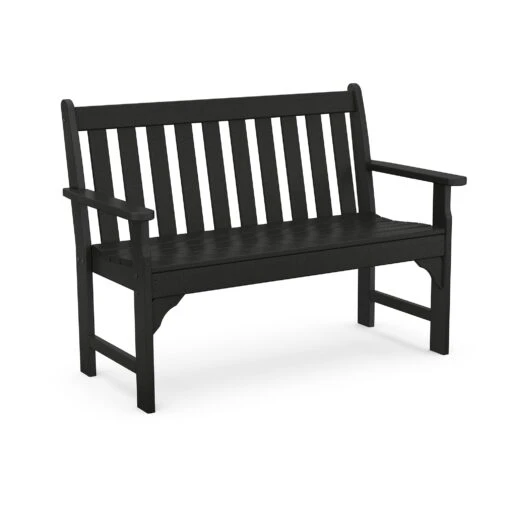 POLYWOOD Vineyard 48" Garden Bench - Image 4
