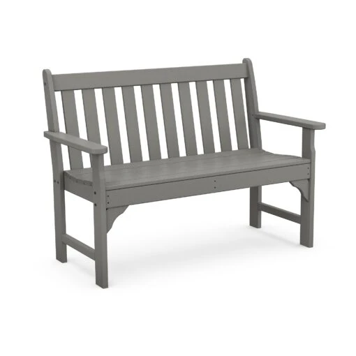 POLYWOOD Vineyard 48" Garden Bench - Image 3