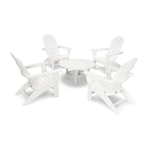POLYWOOD Vineyard 5-Piece Oversized Adirondack Set - Image 7