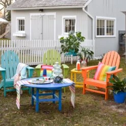 POLYWOOD Vineyard Adirondack Chair -HomeNest Store Vineyard Adirondack Chair Life 4