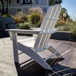 POLYWOOD Vineyard Curveback Adirondack Chair -HomeNest Store Vineyard Curveback Adirondack Chair Life 5