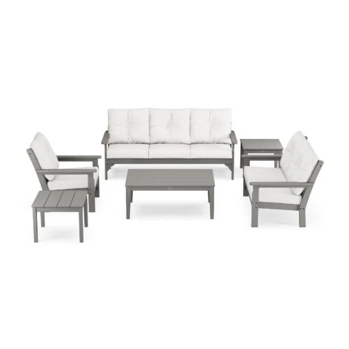 POLYWOOD Vineyard 6-Piece Deep Seating Set - Image 3