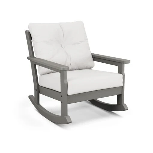 POLYWOOD Vineyard Deep Seating Rocking Chair - Image 3