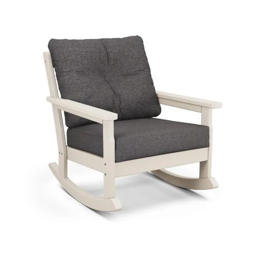 POLYWOOD Vineyard Deep Seating Rocking Chair - Image 7