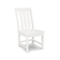 POLYWOOD Vineyard Dining Side Chair -HomeNest Store Vineyard Dining Side Chair VND130WH White