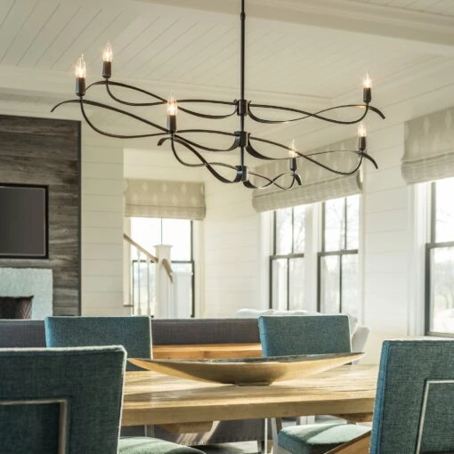Willow 6-Light Small Chandelier - Image 6