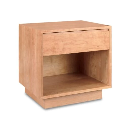 Sutton 1-Drawer Enclosed Shelf Nightstand - Image 7