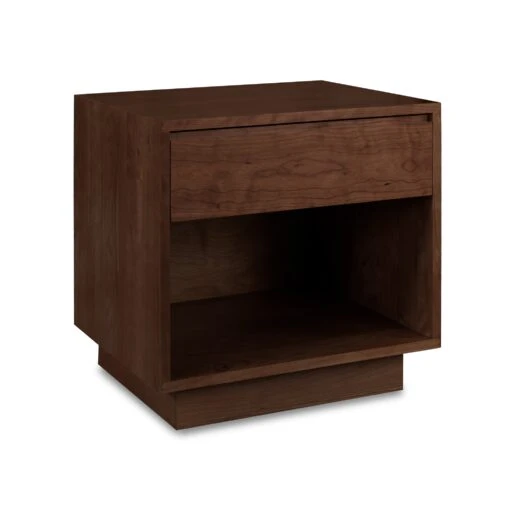 Sutton 1-Drawer Enclosed Shelf Nightstand - Image 8
